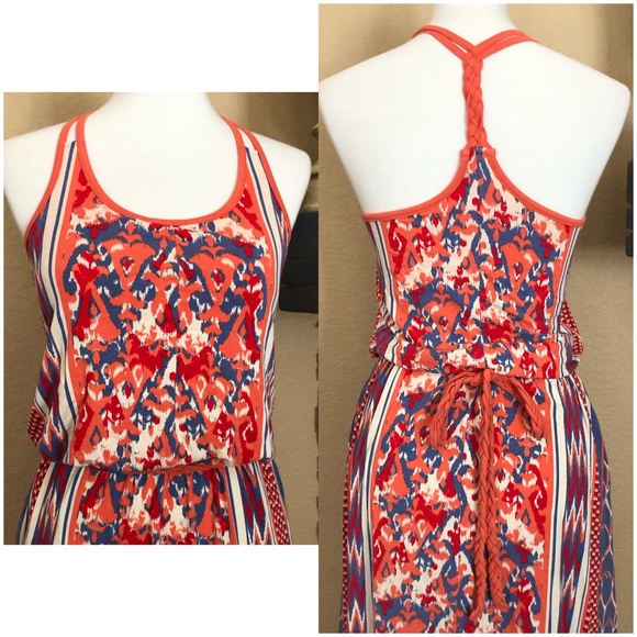 SOLD 🚨The North Face Nicolette Maxi Coral Dress - Picture 3 of 8